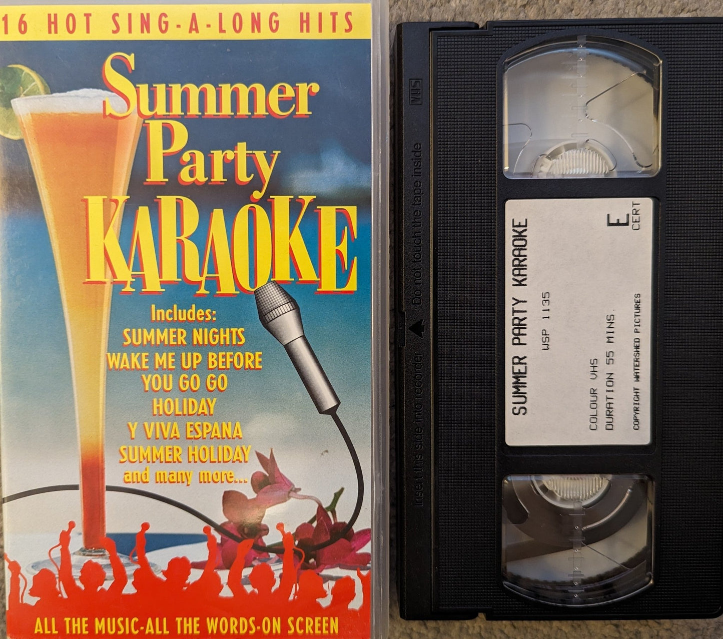 Summer Party Karaoke VHS Video - Flippin Retro Video Shop