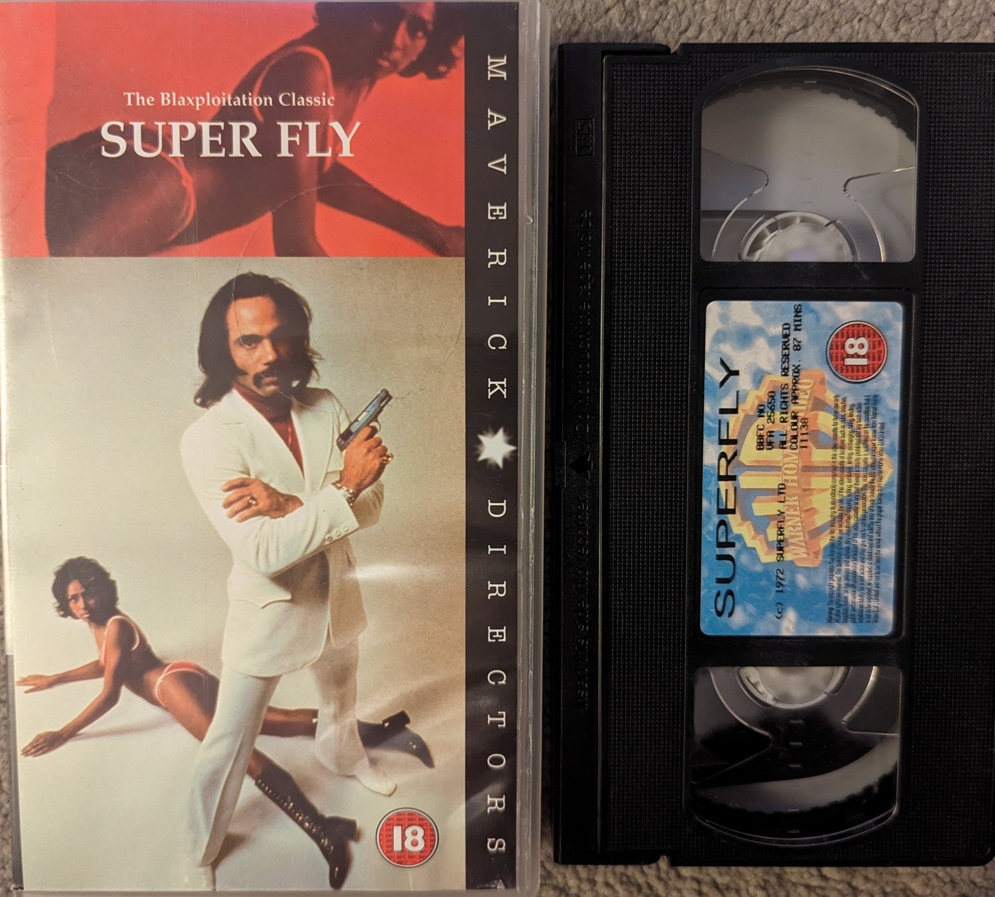 Super Fly (1972) VHS Video - Flippin Retro Video Shop