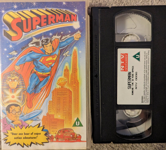 Superman VHS Video - Flippin Retro Video Shop