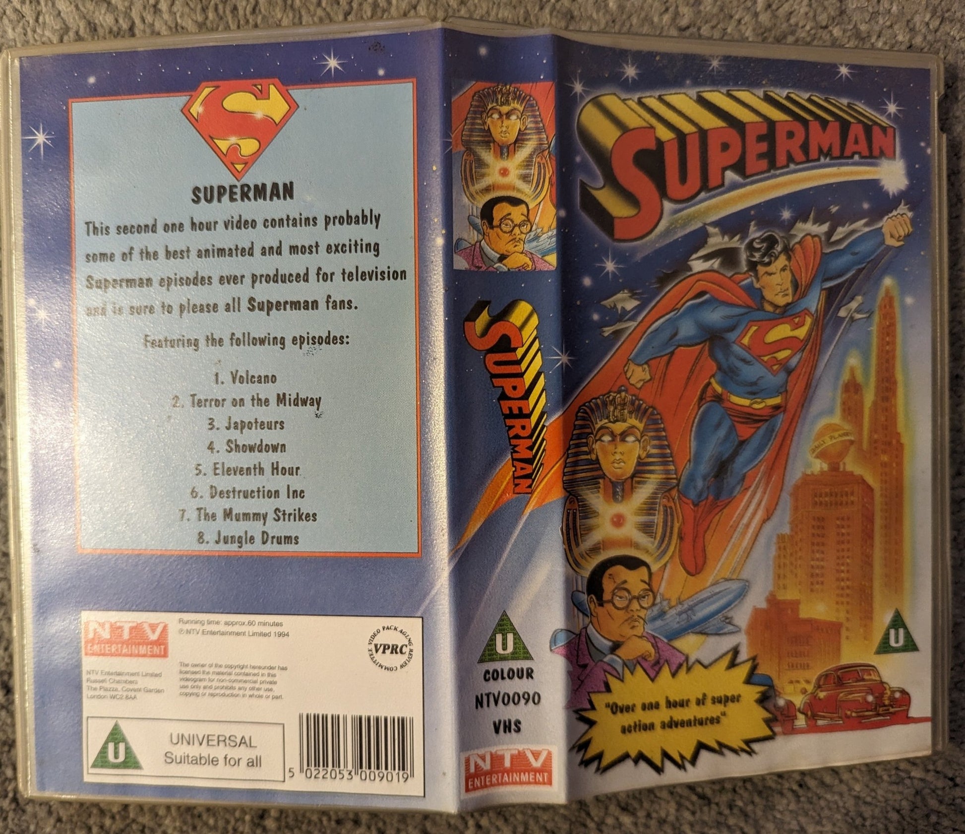 Superman VHS Video - Flippin Retro Video Shop