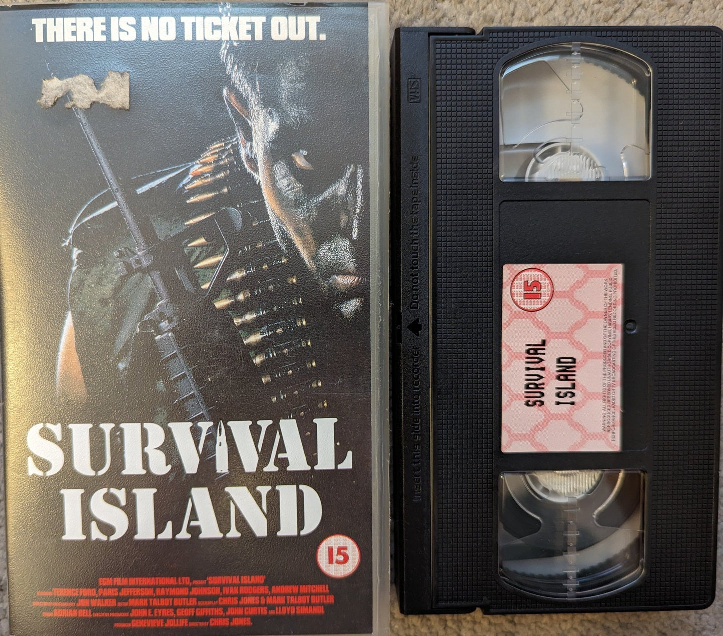 Survival Island VHS Video - Flippin Retro Video Shop