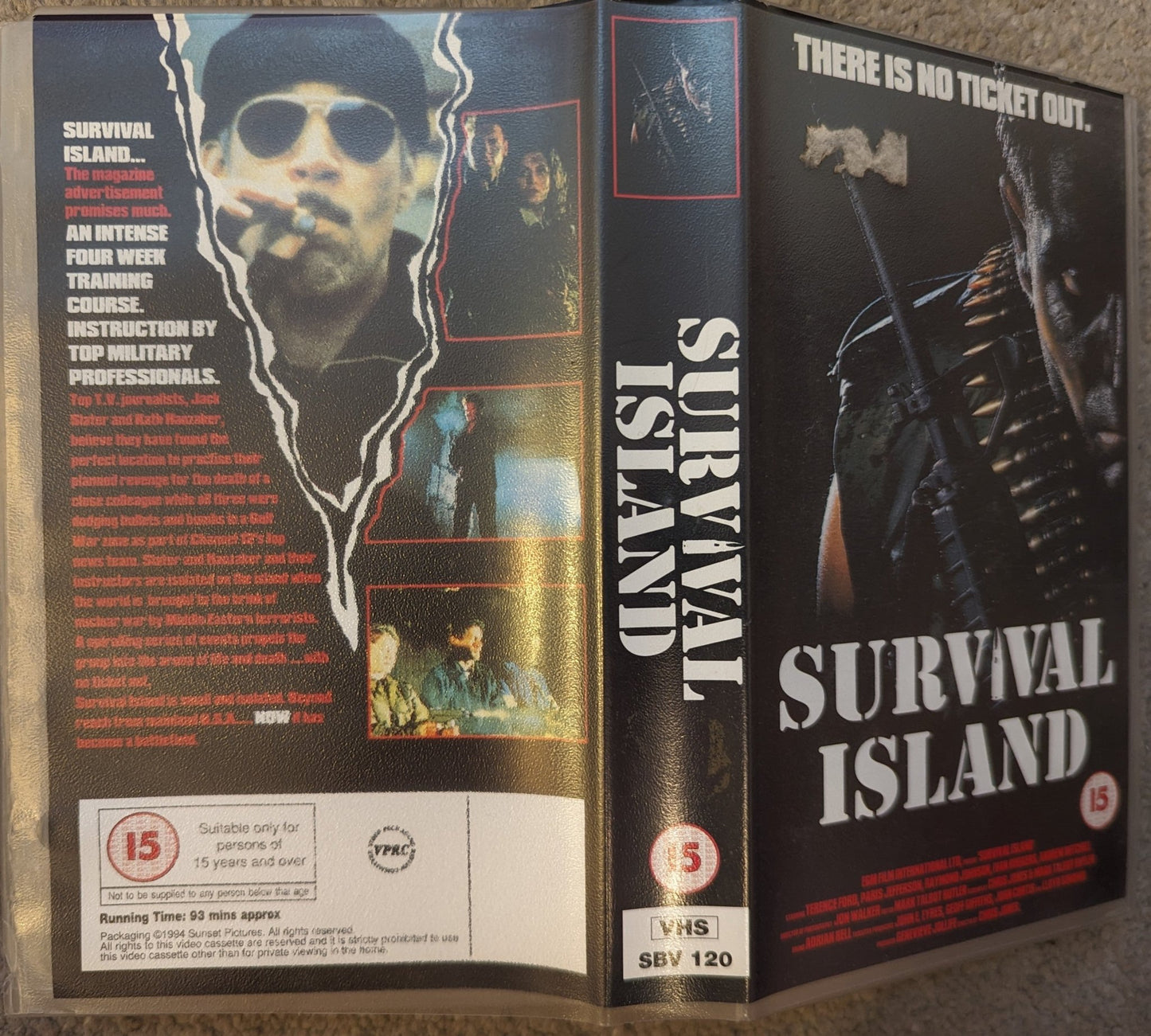 Survival Island VHS Video - Flippin Retro Video Shop