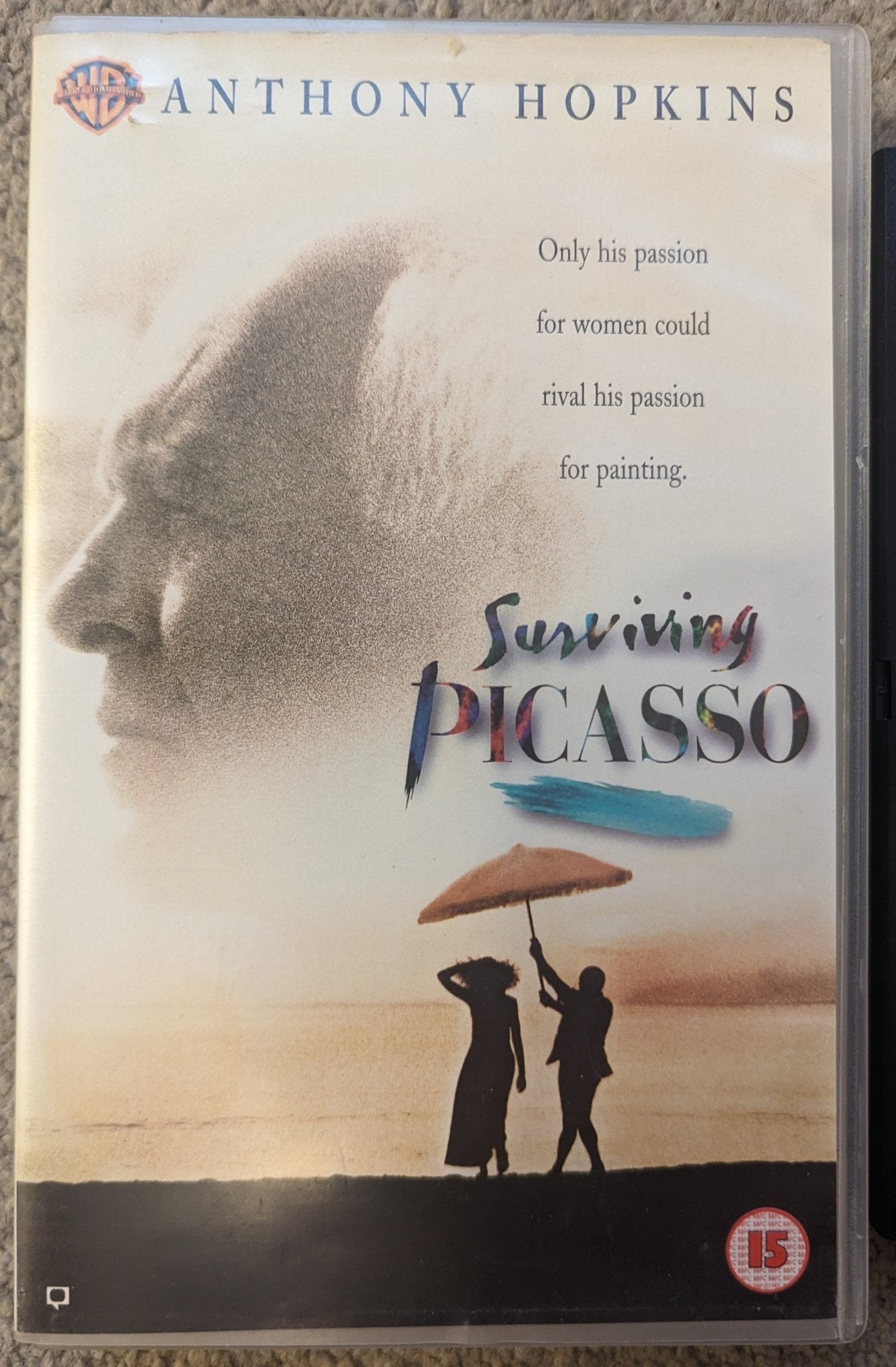 Surviving Picasso (1996) VHS Video Ex Rental - Flippin Retro Video Shop