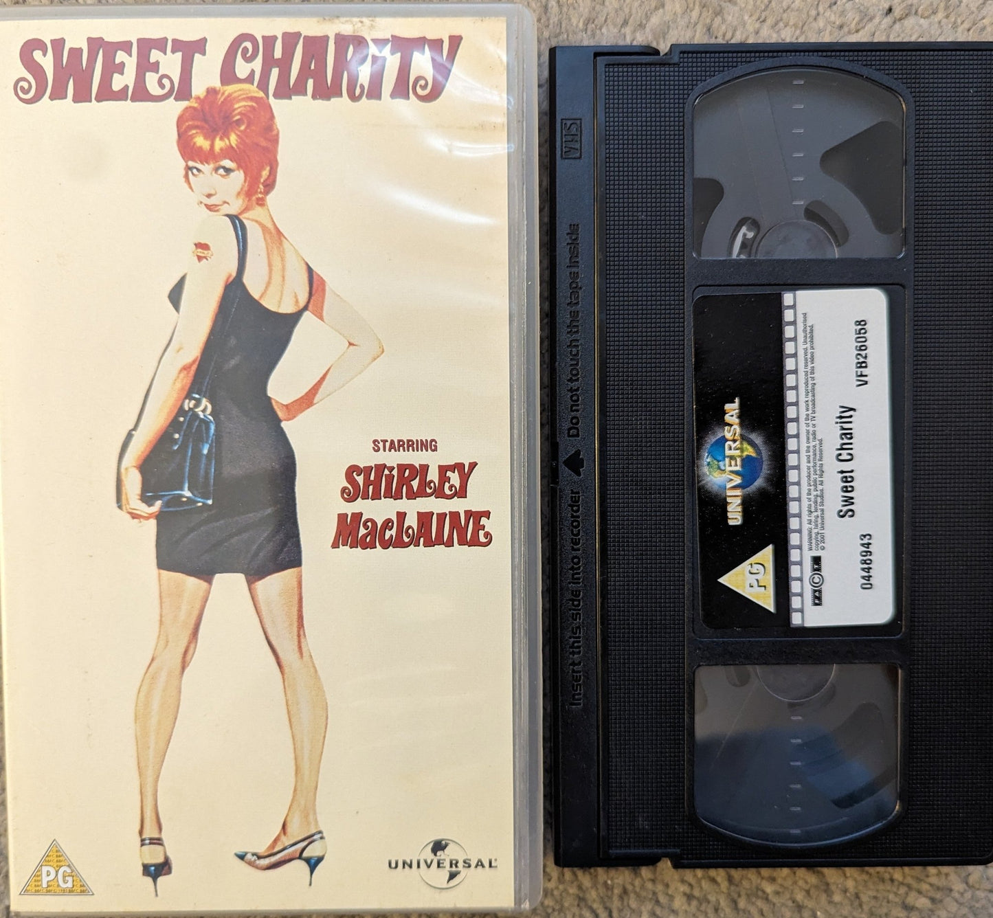 Sweet Charity (1969) VHS Video - Flippin Retro Video Shop