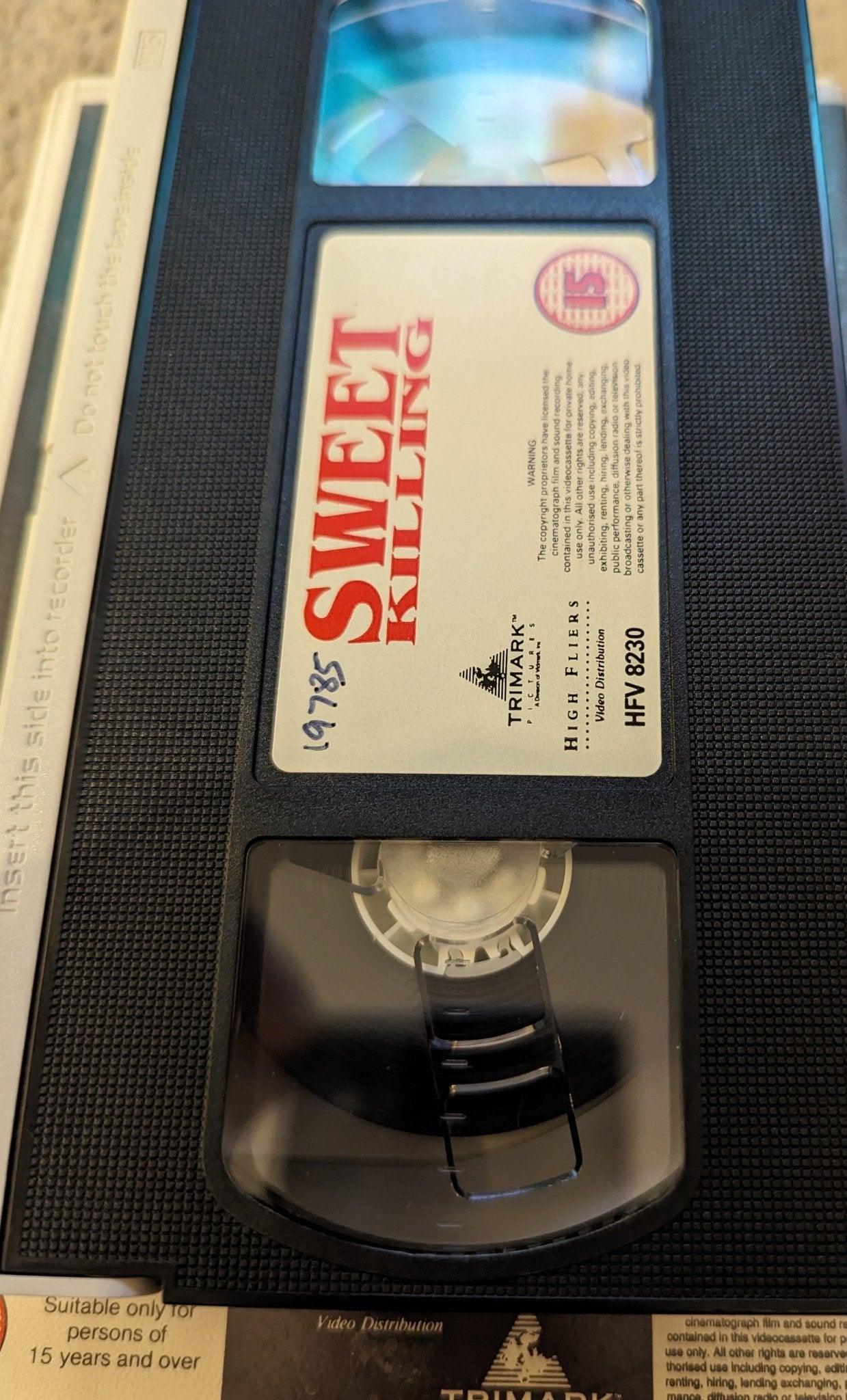 Sweet Killing (1993) VHS Video Ex Rental - Flippin Retro Video Shop