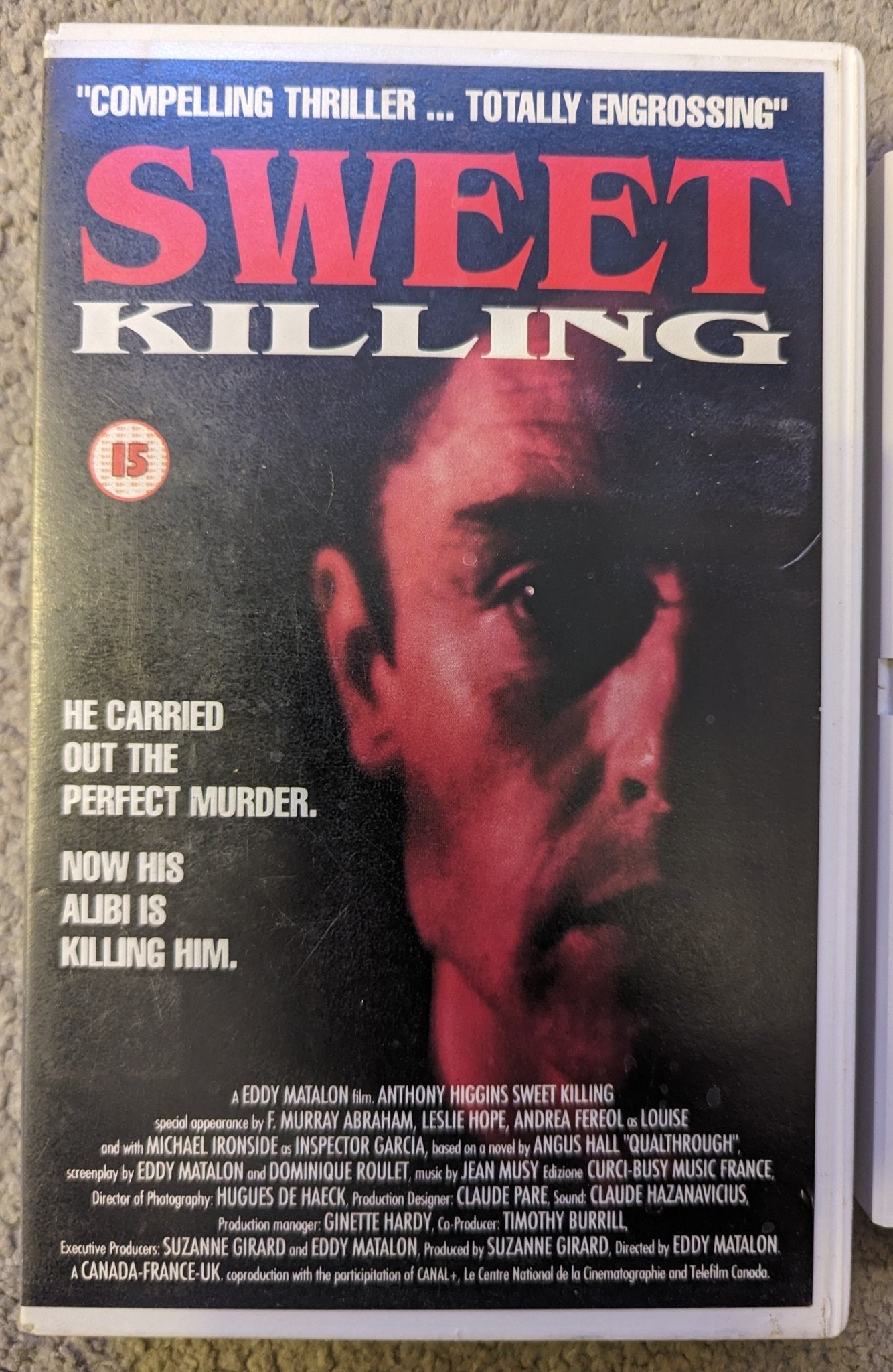 Sweet Killing (1993) VHS Video Ex Rental - Flippin Retro Video Shop