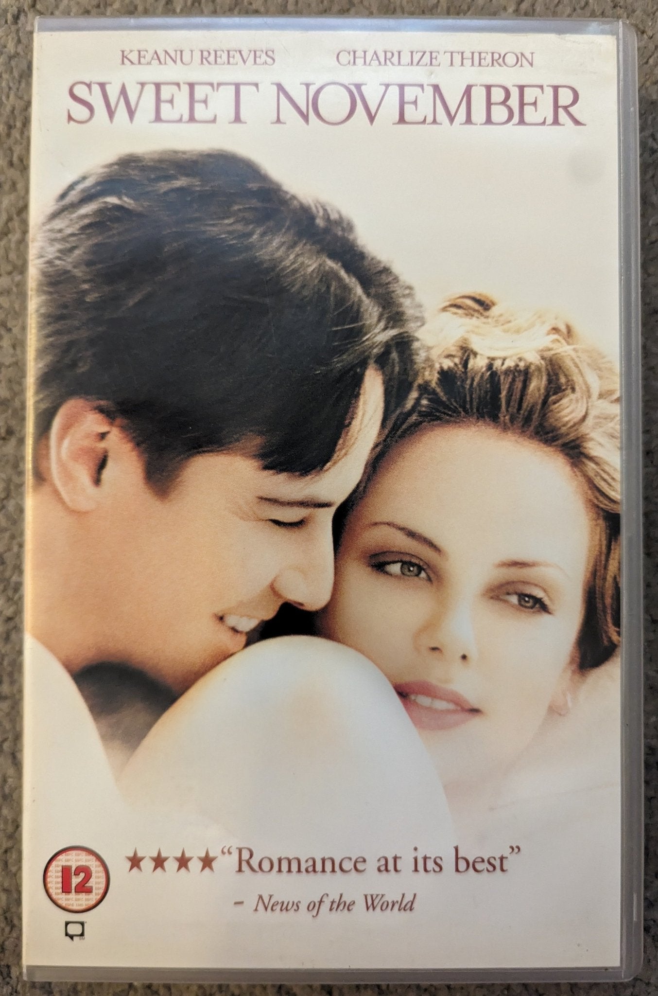 Sweet November (2001) VHS Video Ex Rental - Flippin Retro Video Shop