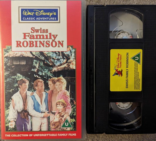 Swiss Family Robinson (1960) VHS Video - Flippin Retro Video Shop