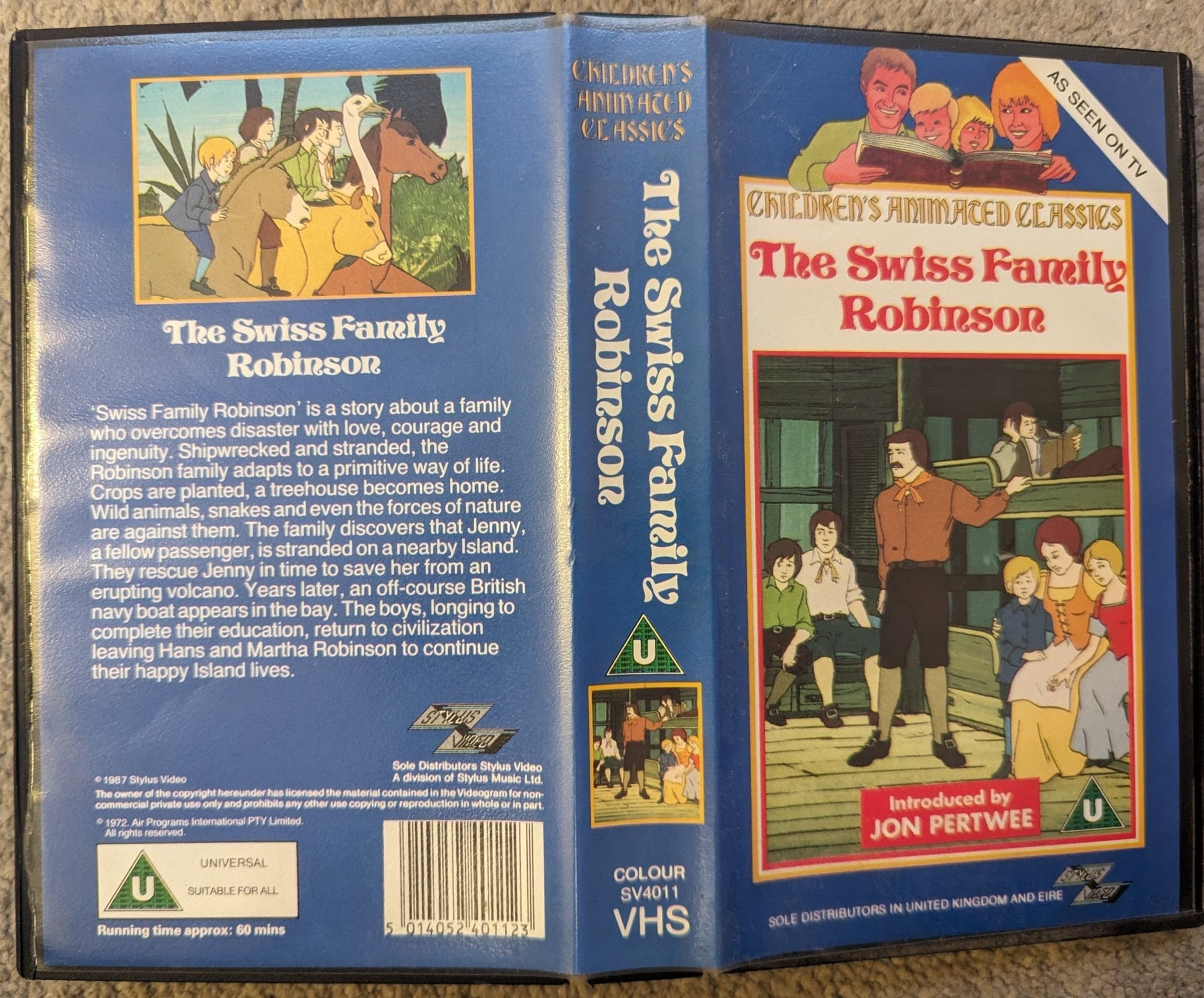 Swiss Family Robinson VHS Video - Flippin Retro Video Shop