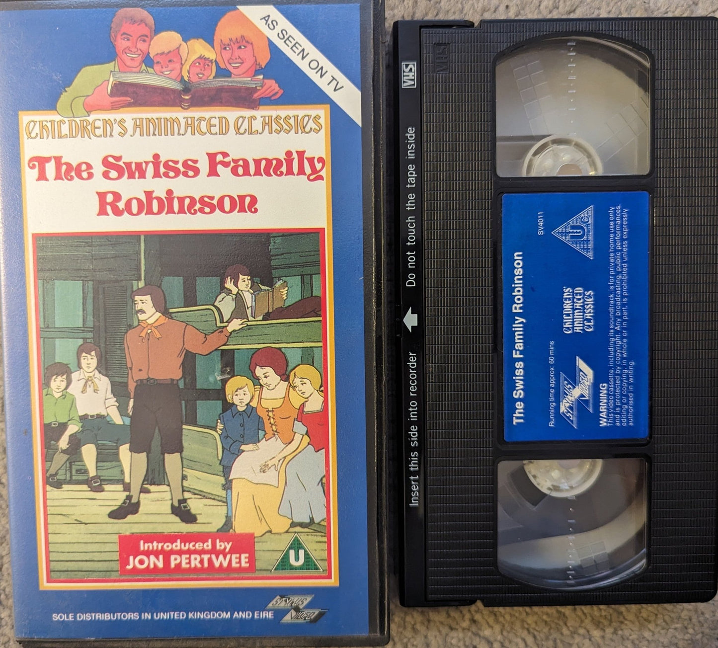 Swiss Family Robinson VHS Video - Flippin Retro Video Shop