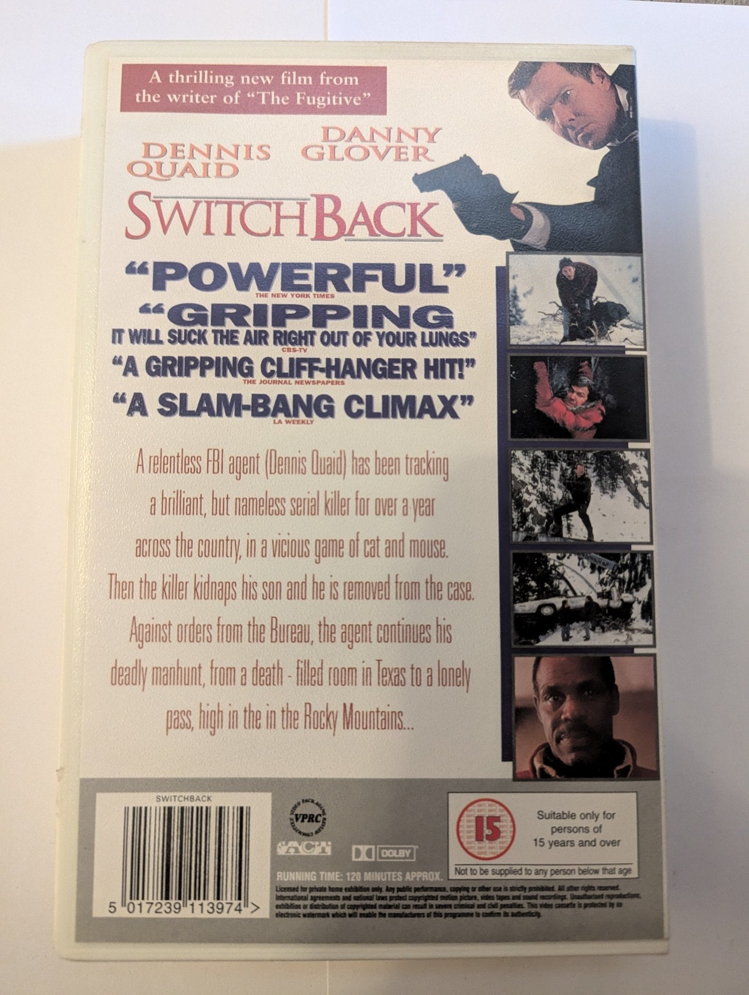 Switchback (1997) VHS Video Ex Rental - Flippin Retro