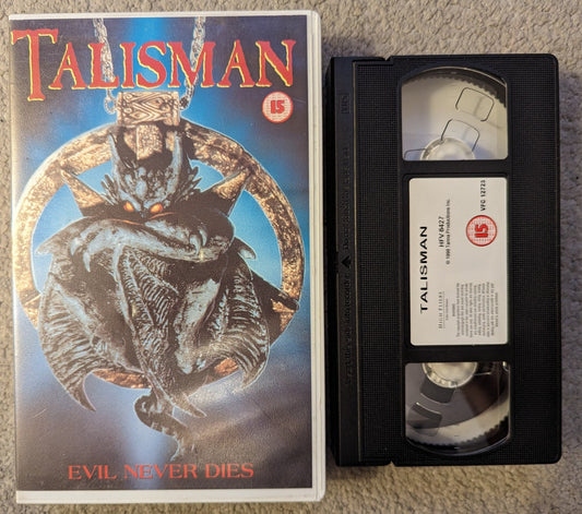 Talisman VHS Ex Rental (1998) - Flippin Retro Video Shop