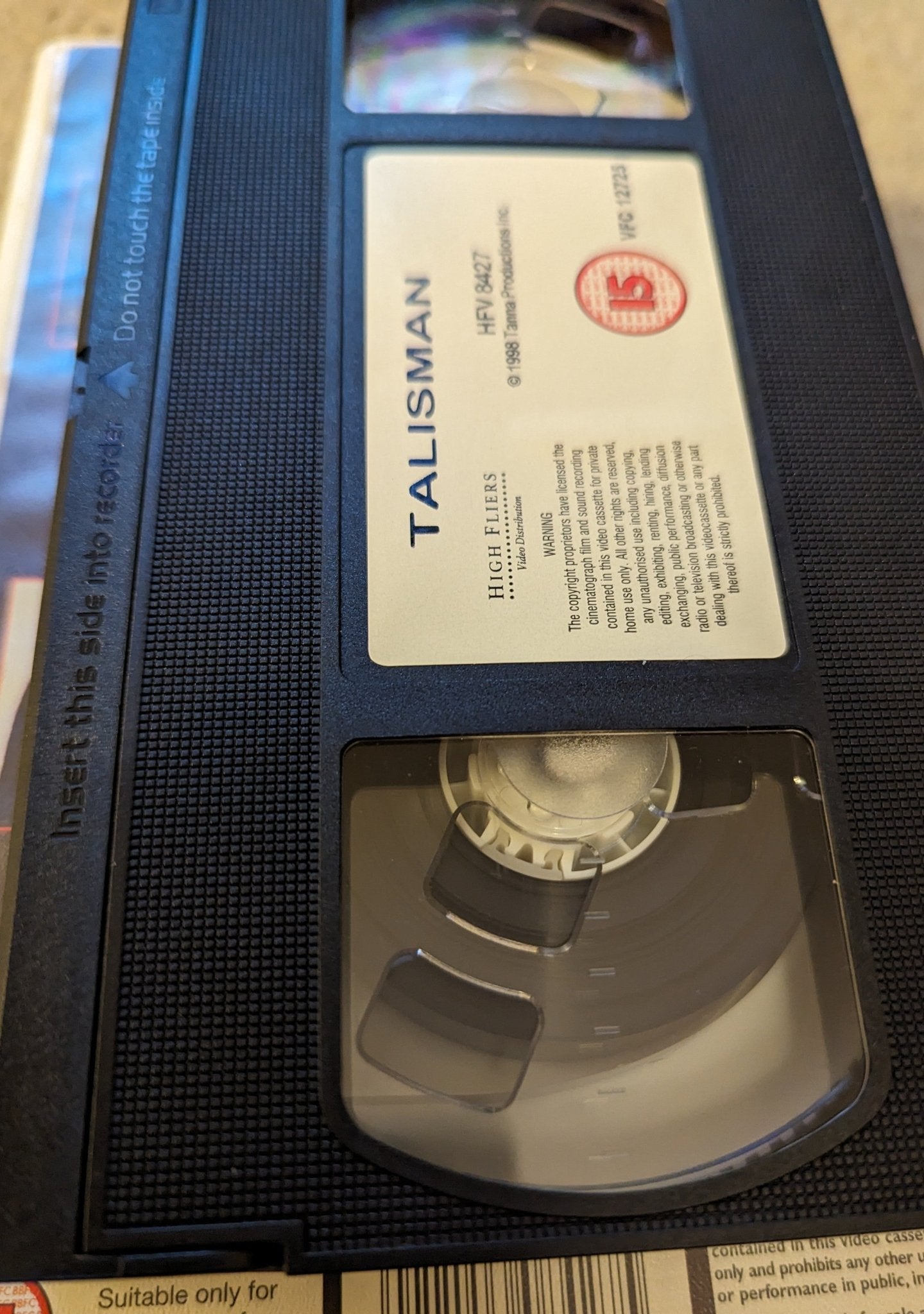 Talisman VHS Ex Rental (1998) - Flippin Retro Video Shop