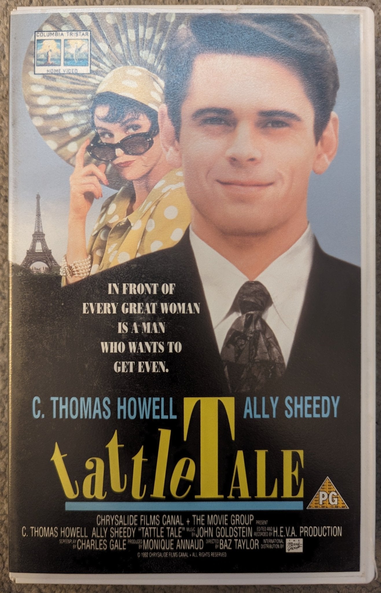 Tattle Tale (1992) VHS Video Ex Rental - Flippin Retro Video Shop