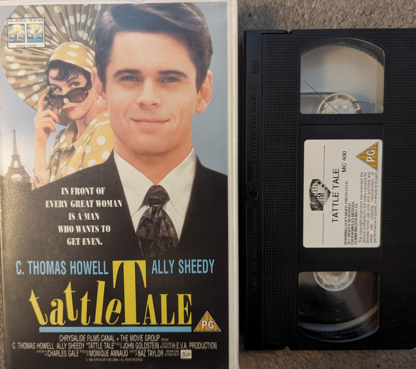 Tattle Tale (1992) VHS Video Ex Rental - Flippin Retro Video Shop