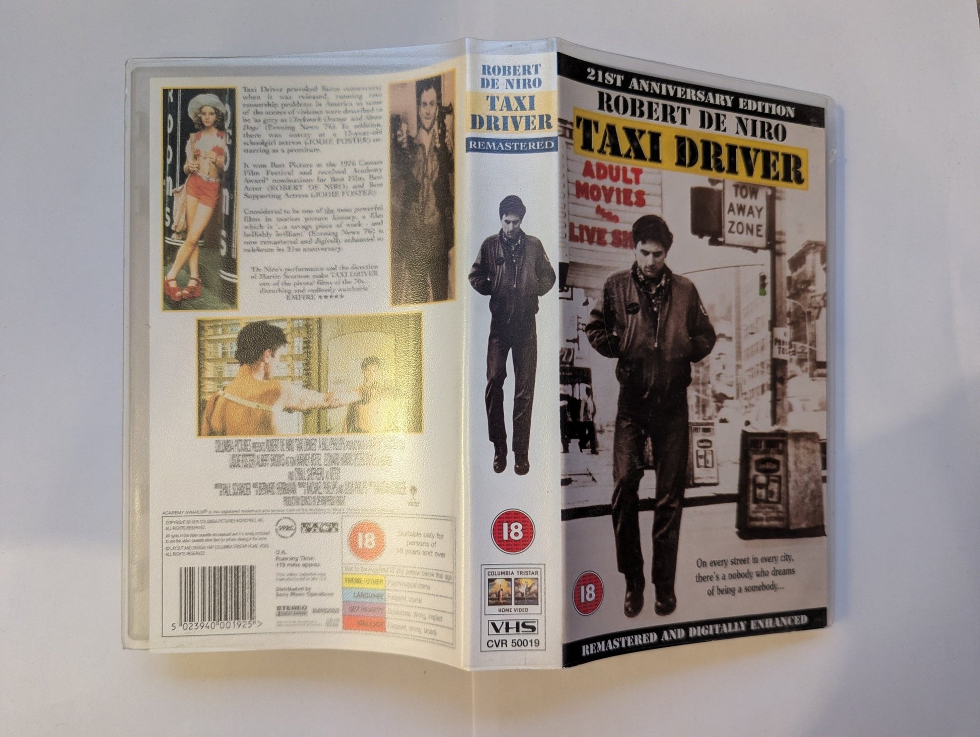 Taxi Driver 21st Anniversary (1976) VHS Video - Flippin Retro