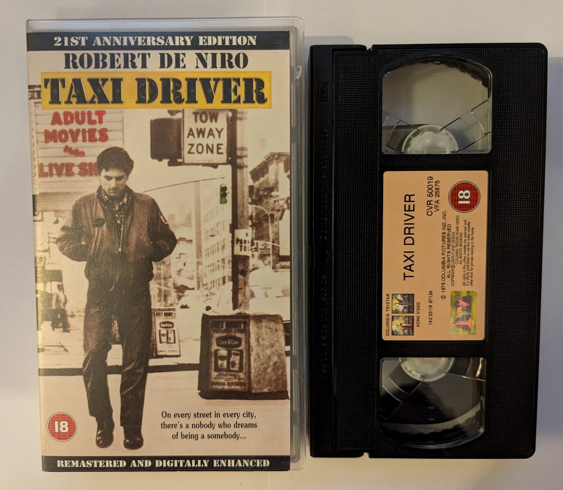 Taxi Driver 21st Anniversary (1976) VHS Video - Flippin Retro