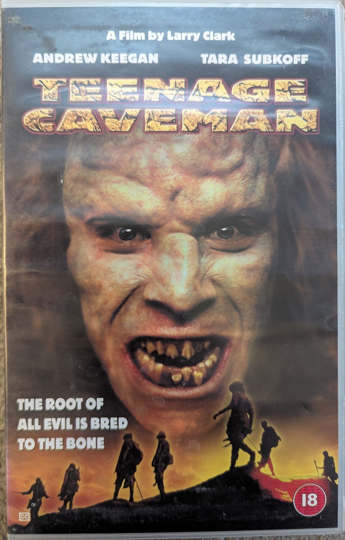 Teenage Caveman (2002) VHS Video Ex Rental - Flippin Retro Video Shop