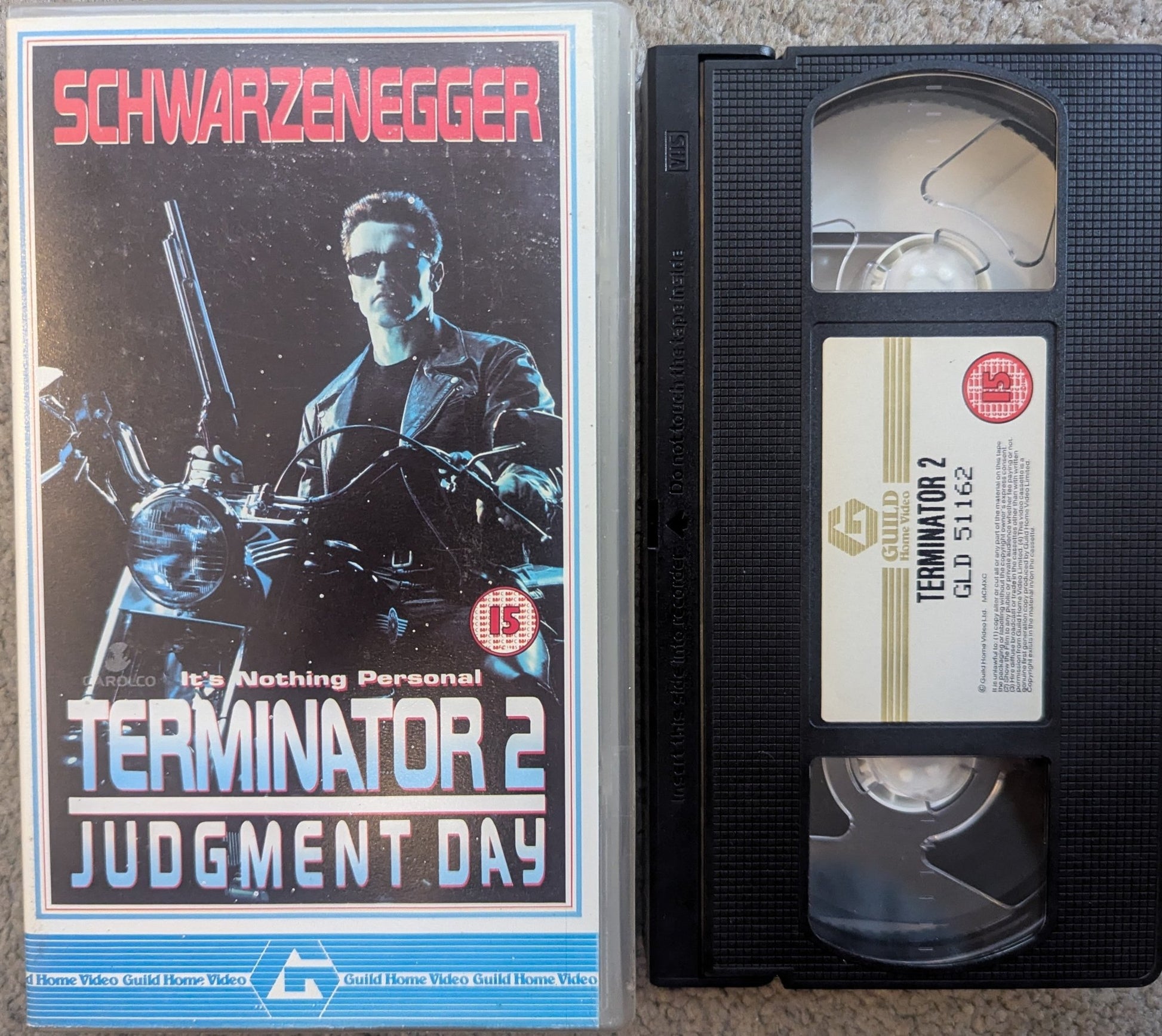 Terminator 2 Judgement Day (1991) VHS Video - Flippin Retro Video Shop