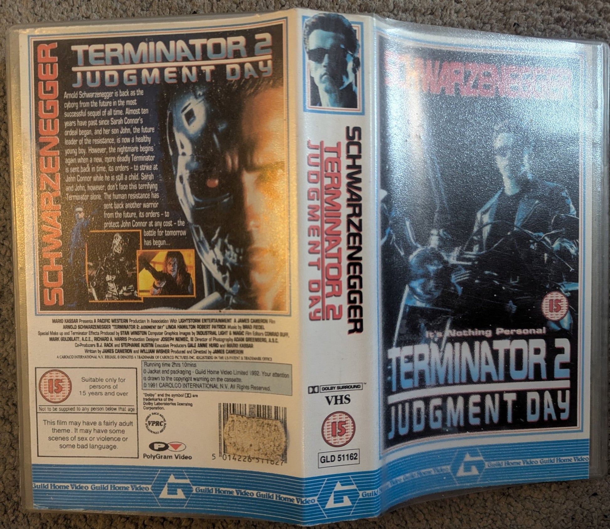 Terminator 2 Judgement Day (1991) VHS Video - Flippin Retro Video Shop