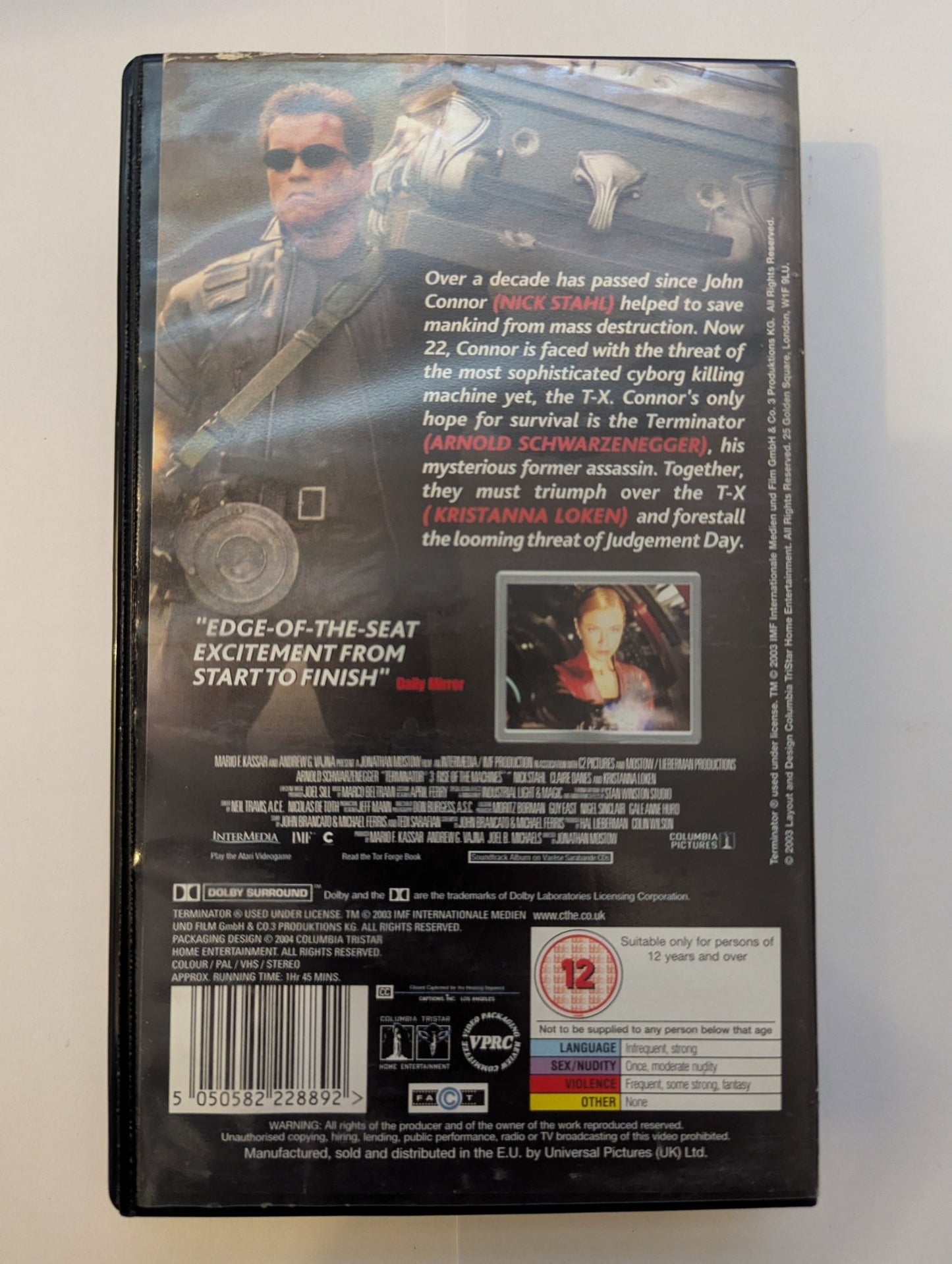 Terminator 3 (2003) VHS Video - Flippin Retro