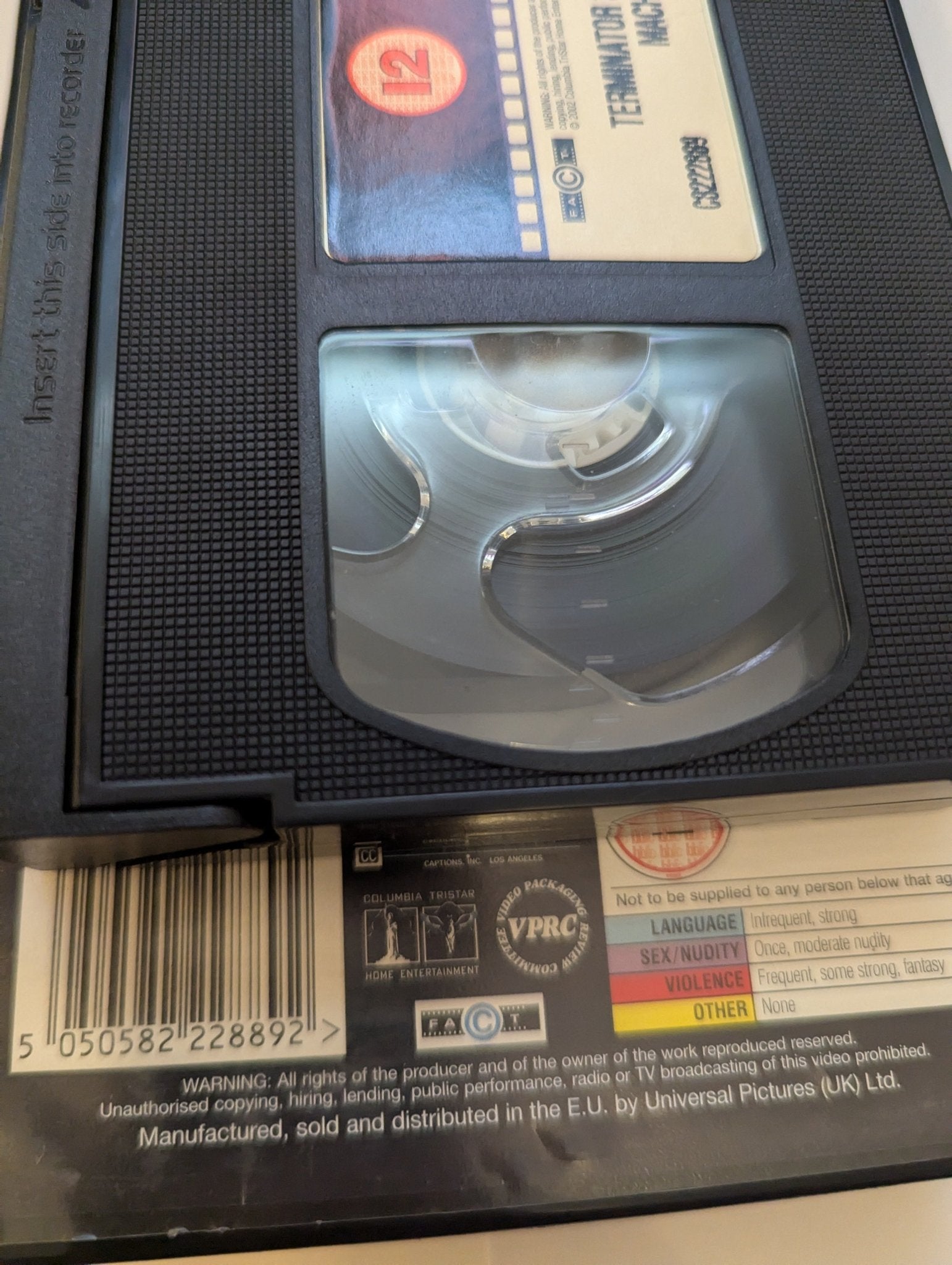 Terminator 3 (2003) VHS Video - Flippin Retro