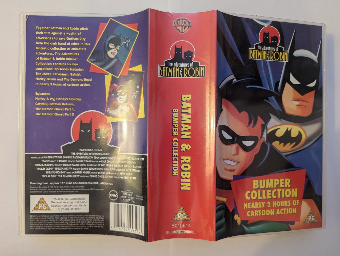 The Adventures Of Batman & Robin Bumper Collection VHS Video - Flippin Retro