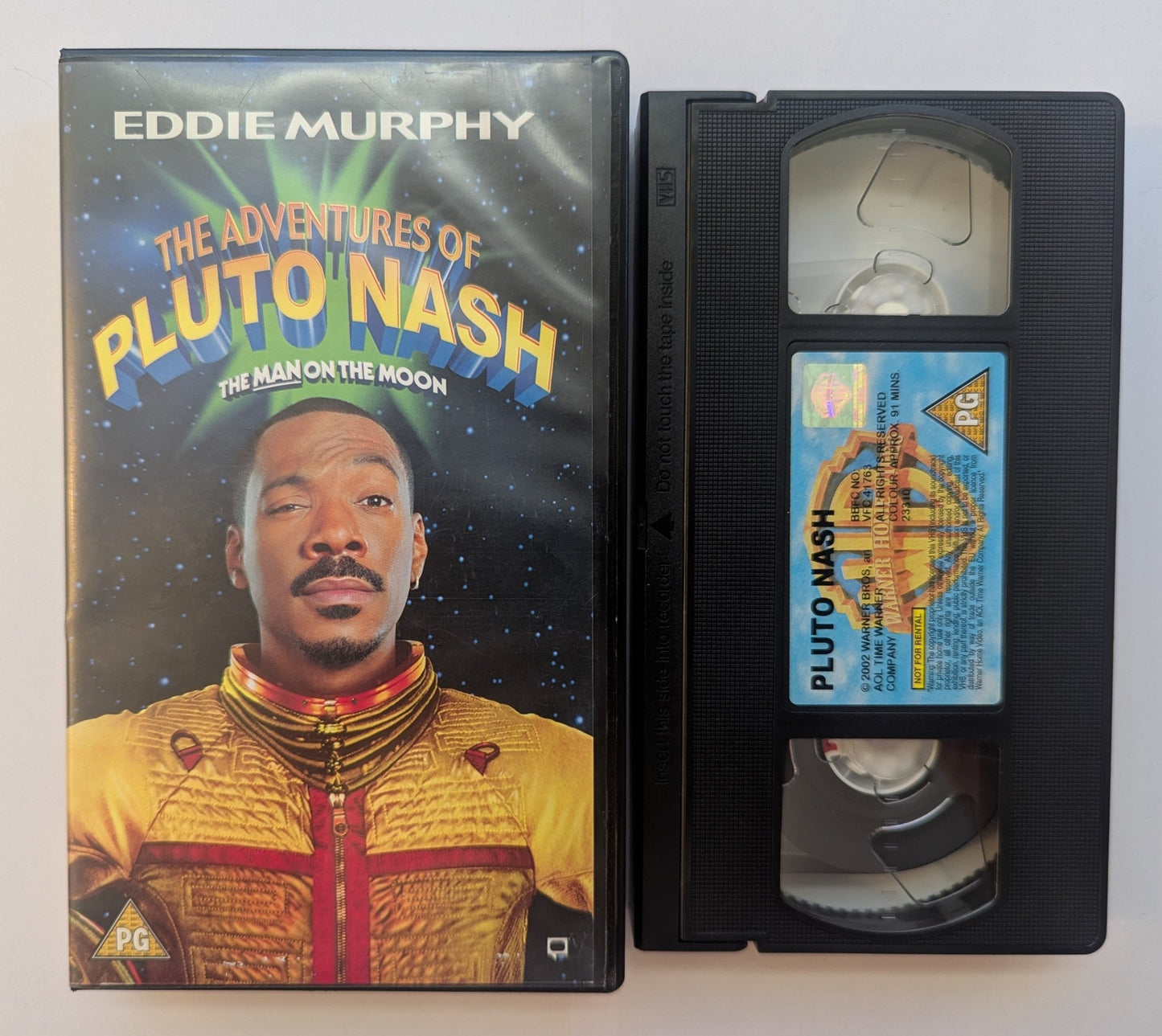 The Adventures Of Pluto Nash (2002) VHS Video - Flippin Retro Video Shop