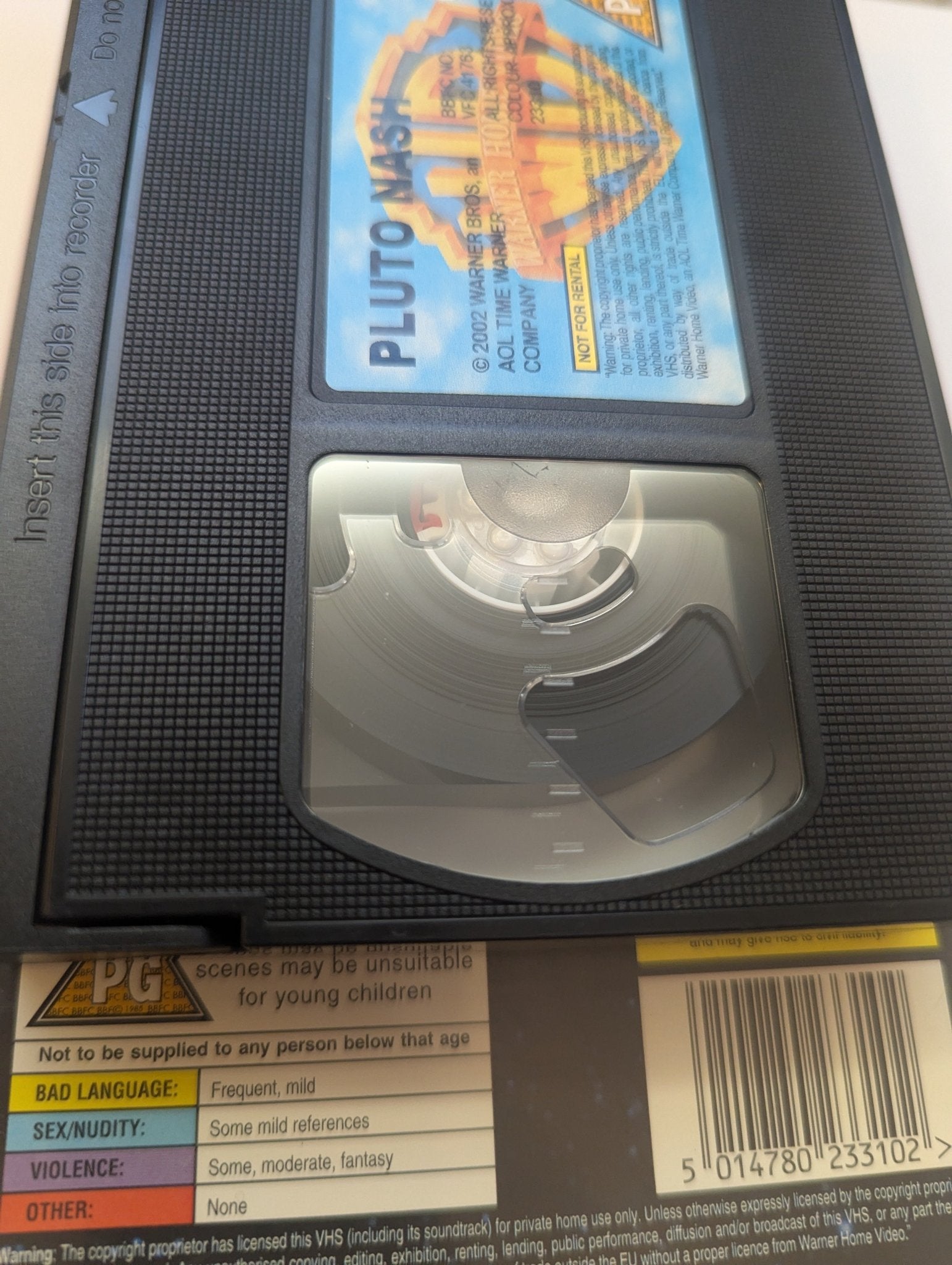 The Adventures Of Pluto Nash (2002) VHS Video - Flippin Retro Video Shop