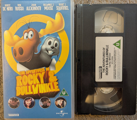 The Adventures Of Rocky & Bullwinkle (2000) VHS Video - Flippin Retro Video Shop