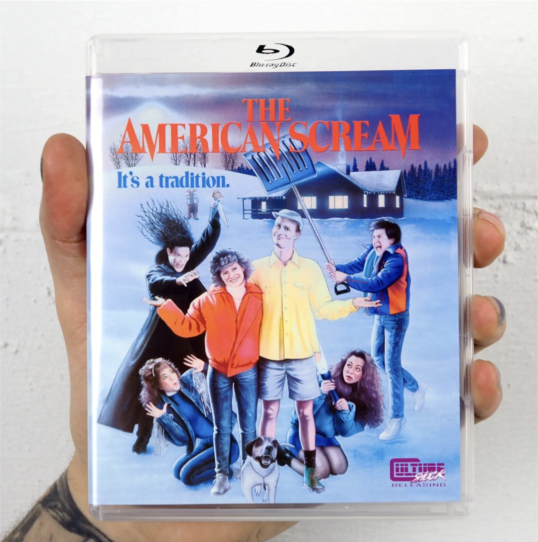 The American Scream (1988) Blu Ray Culture Shock - Flippin Retro Video Shop