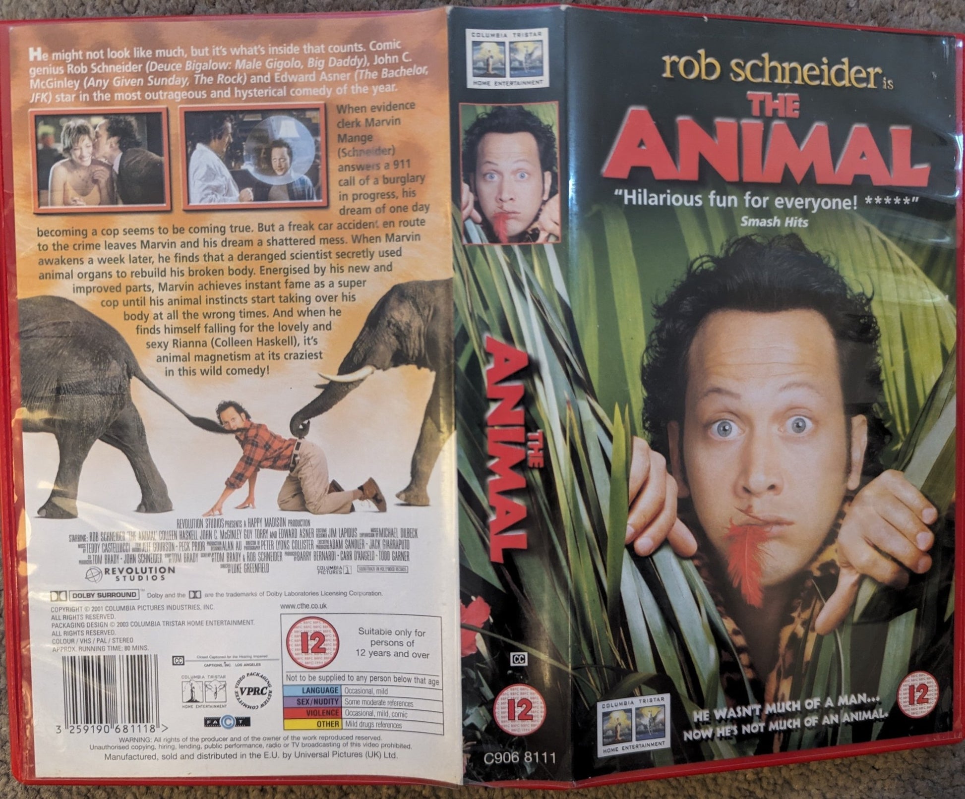 The Animal (2001) VHS Video - Flippin Retro Video Shop