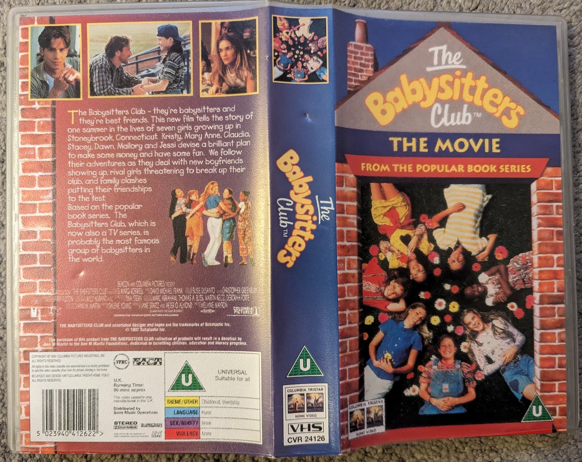 The Babysitters Club (1995) VHS Video - Flippin Retro Video Shop