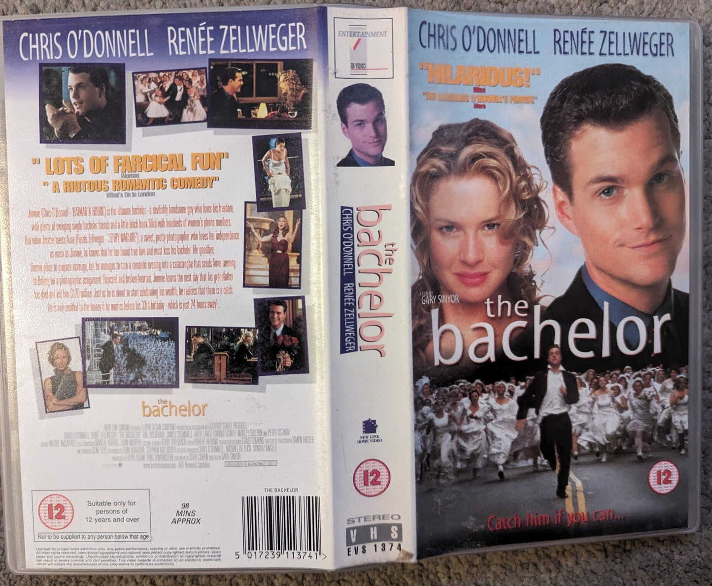 The Bachelor (1999) VHS Video - Flippin Retro Video Shop