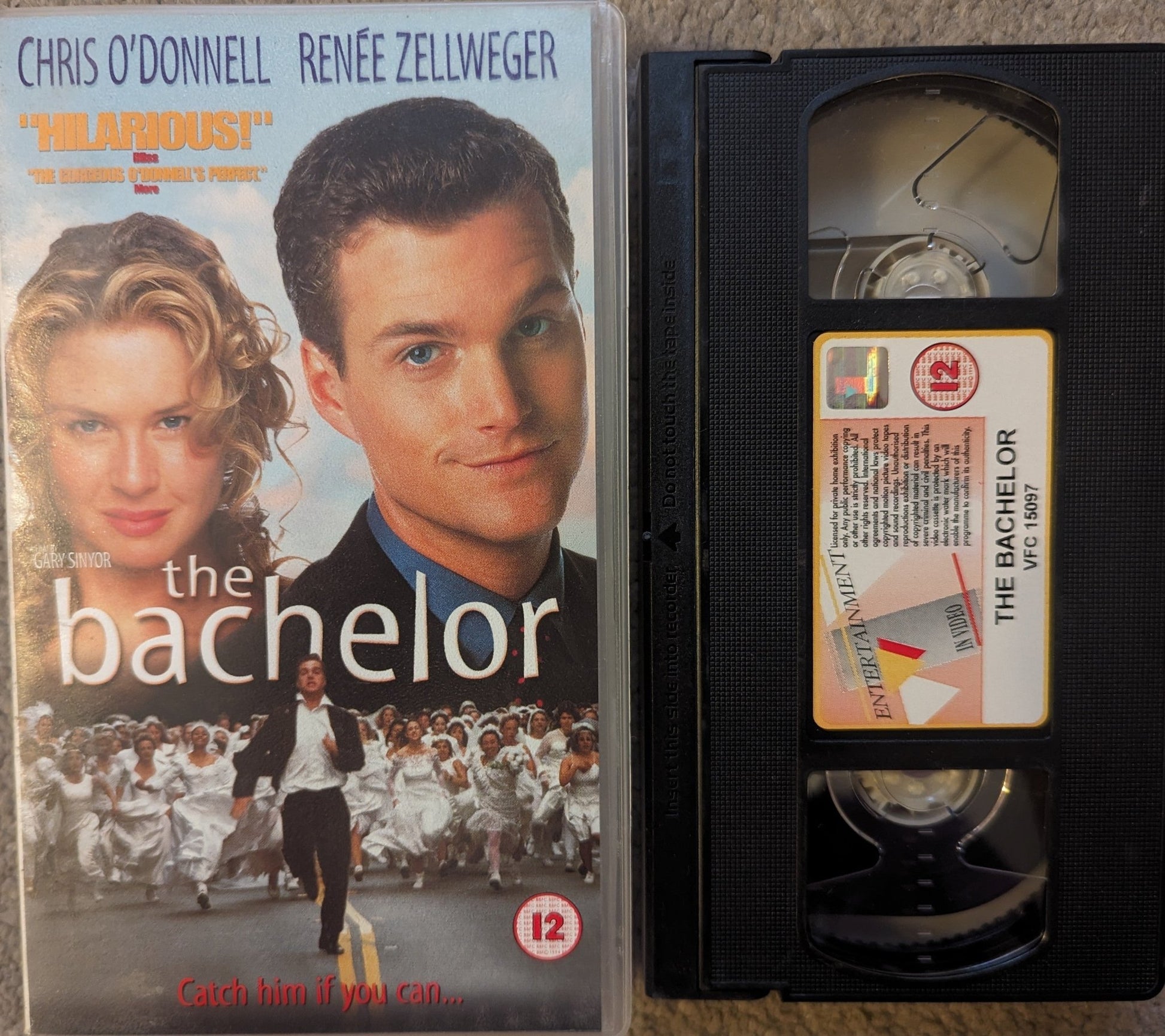 The Bachelor (1999) VHS Video - Flippin Retro Video Shop