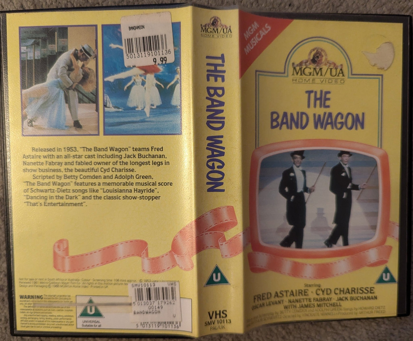 The Band Wagon (1953) VHS Video - Flippin Retro Video Shop