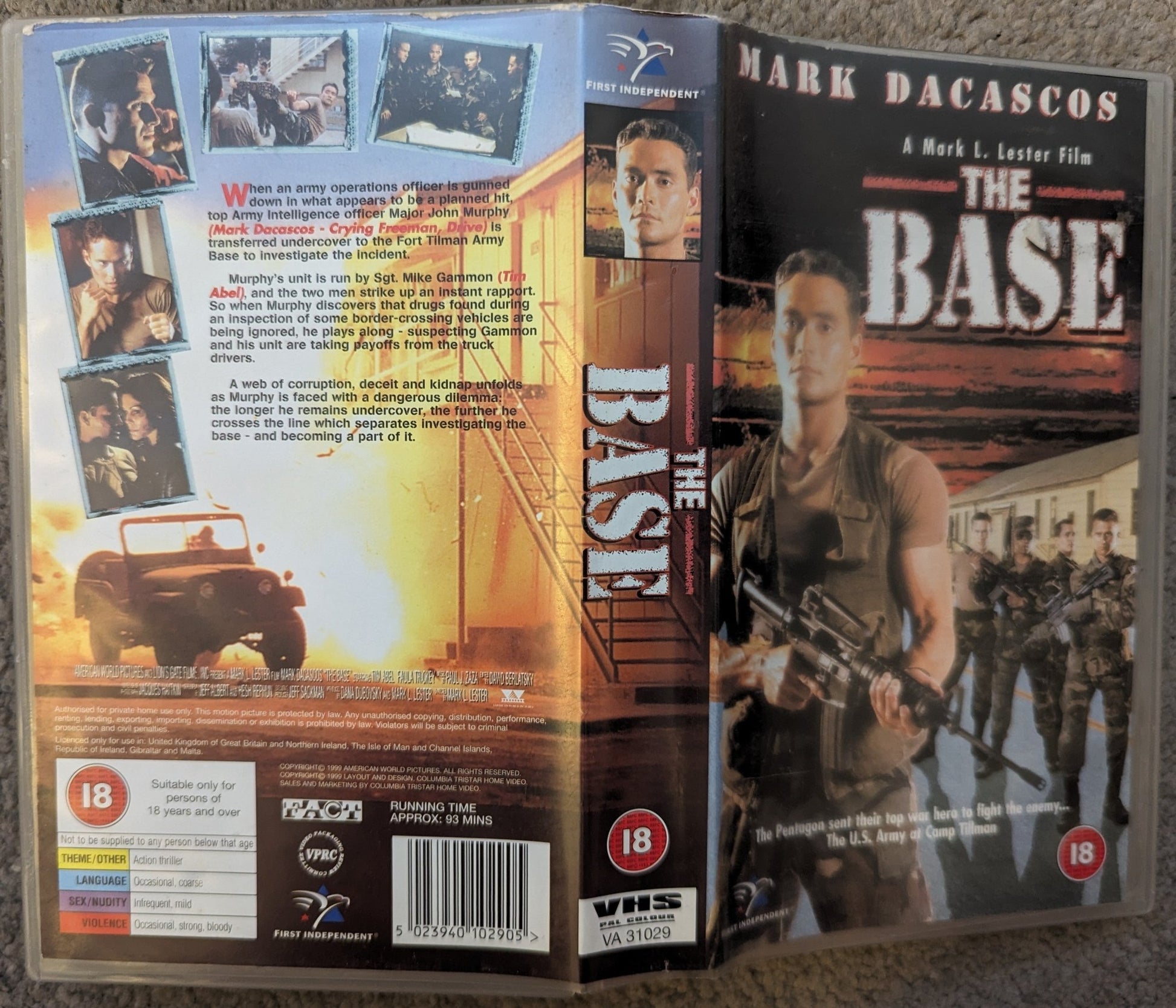 The Base (1999) VHS Video - Flippin Retro Video Shop