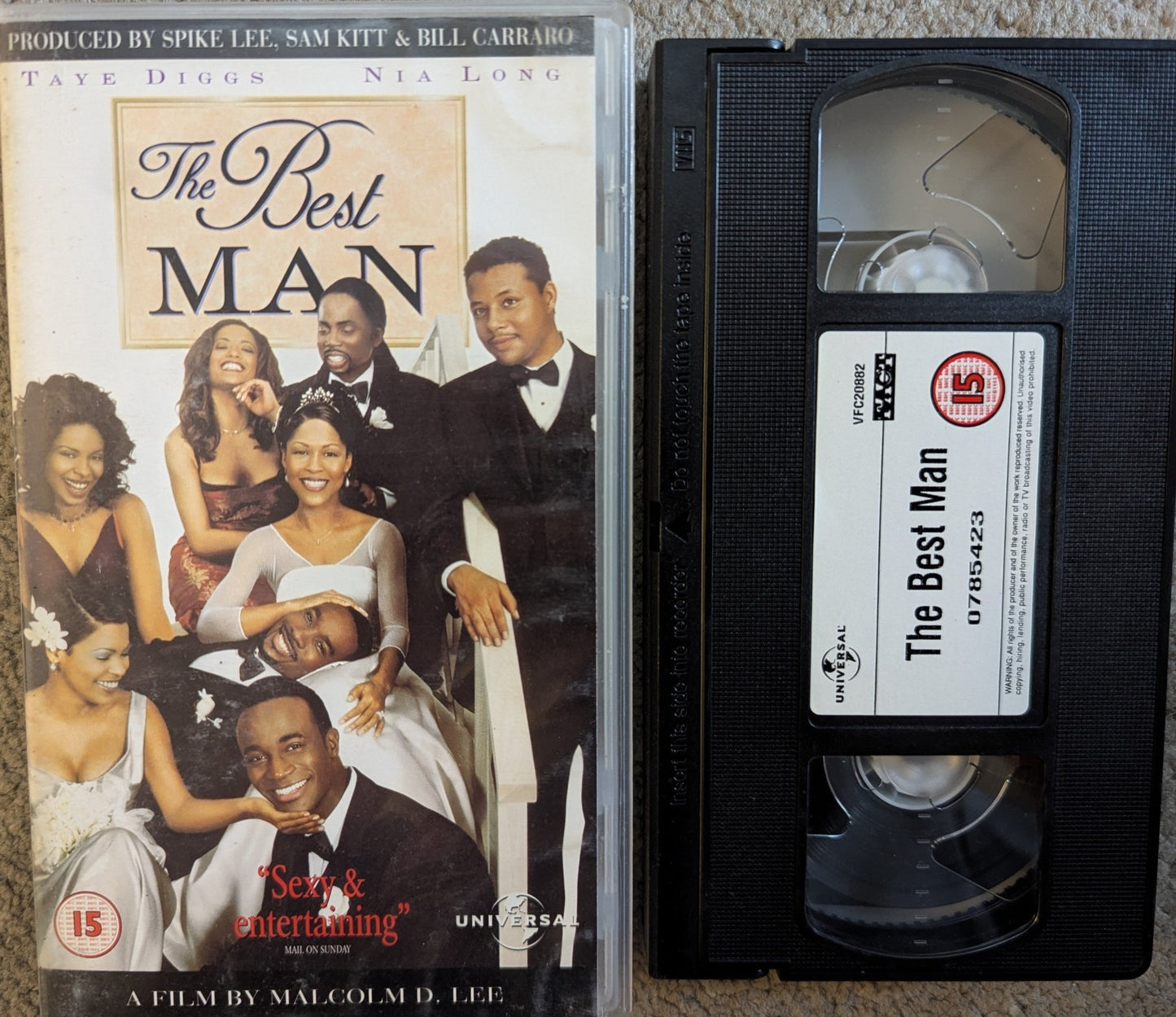 The Best Man (1999) VHS Video - Flippin Retro Video Shop