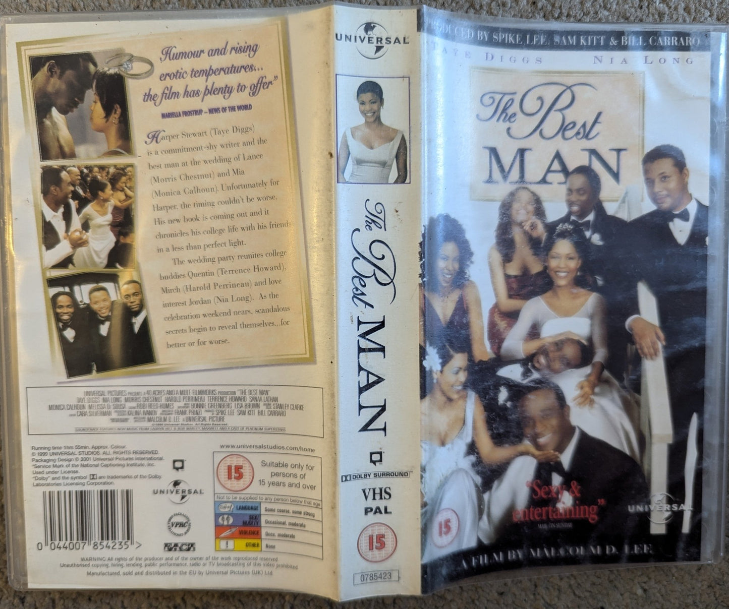 The Best Man (1999) VHS Video - Flippin Retro Video Shop