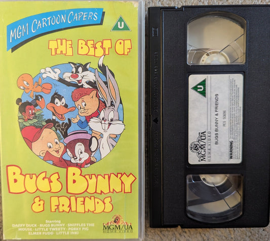 The Best Of Bugs Bunny & Friends VHS Video - Flippin Retro Video Shop