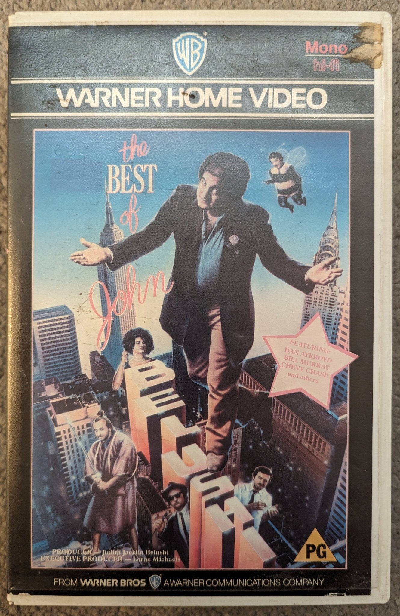 The Best Of James Belushi (1985) VHS Video Ex Rental - Flippin Retro Video Shop