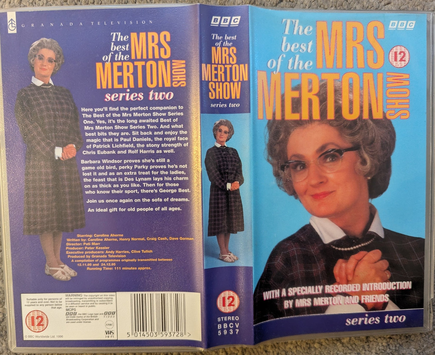 The Best Of Mrs Merton Show Series 2 VHS Video - Flippin Retro Video Shop