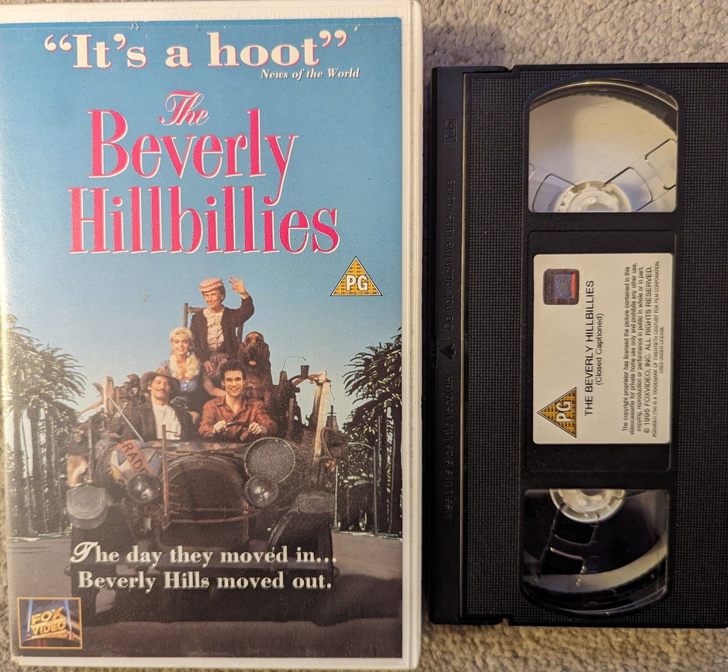 The Beverley Hillbillies (1993) VHS Video Ex Rental - Flippin Retro Video Shop