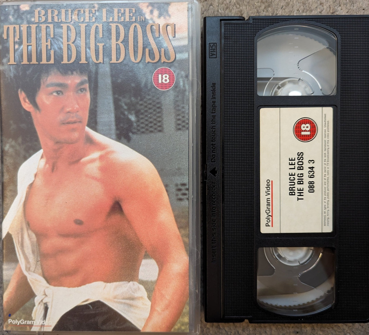 The Big Boss VHS Video - Flippin Retro Video Shop