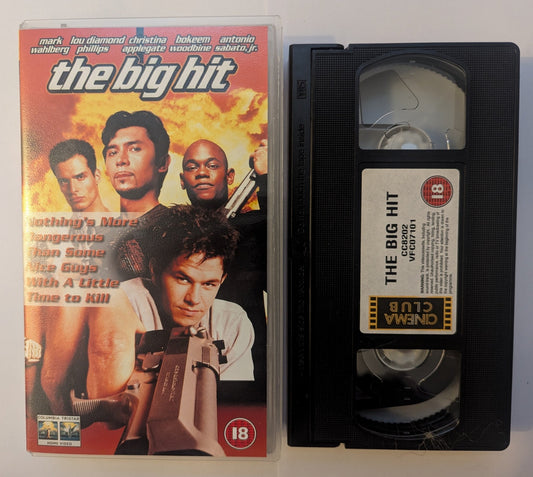 The Big Hit (1997) VHS Video Cinema Club - Flippin Retro