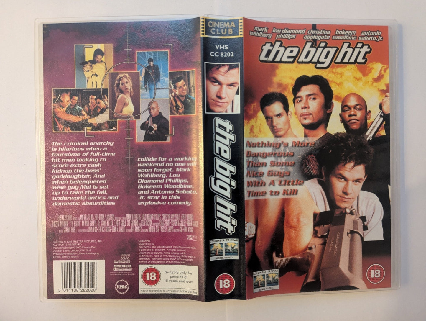 The Big Hit (1997) VHS Video Cinema Club - Flippin Retro