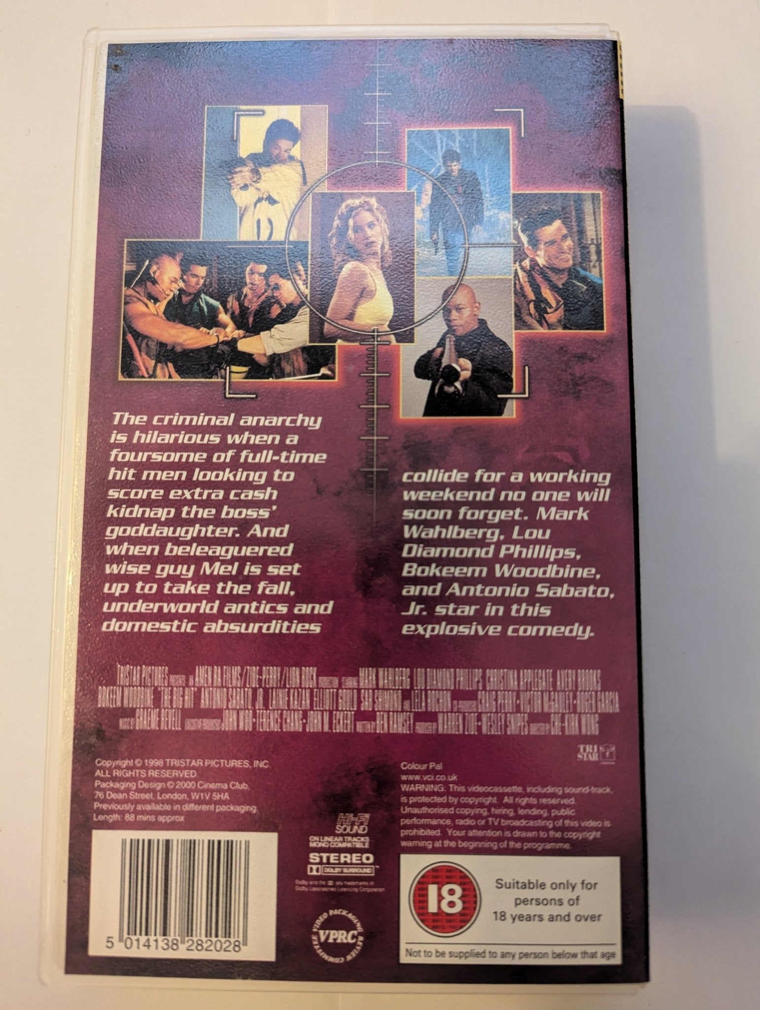 The Big Hit (1997) VHS Video Cinema Club - Flippin Retro