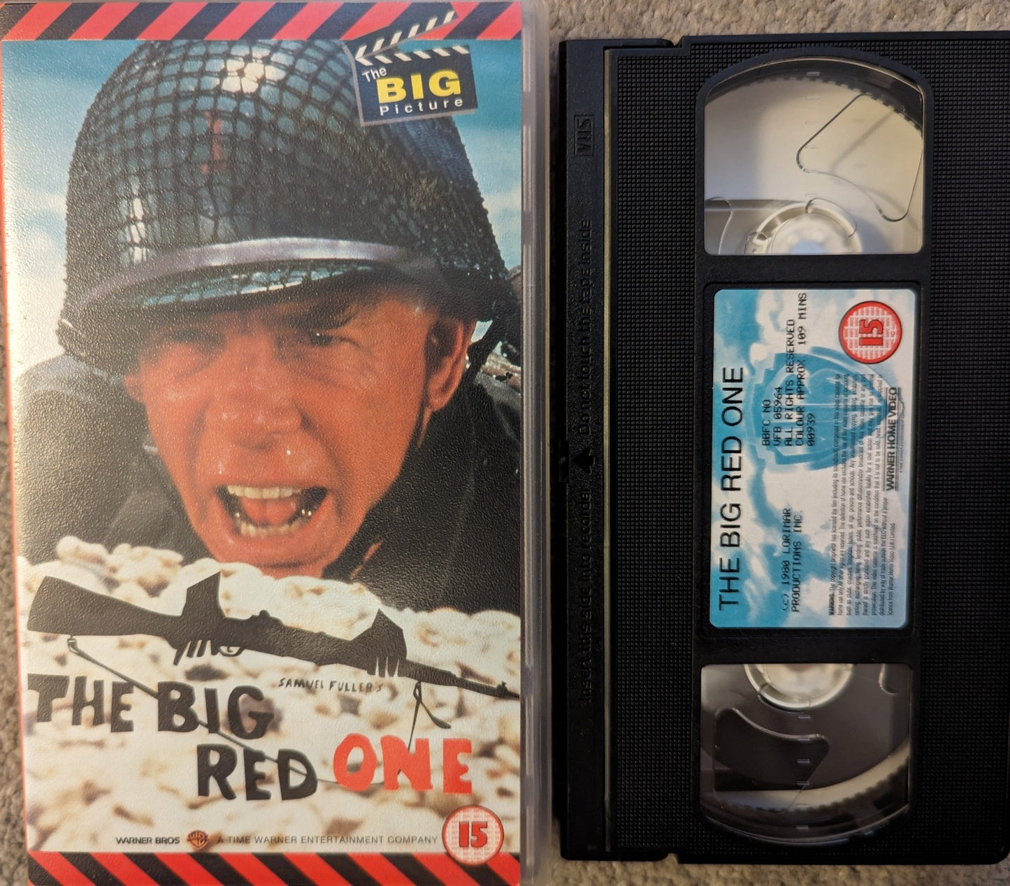 The Big Red One (1980) VHS Video - Flippin Retro Video Shop