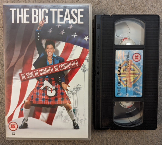 The Big Tease (1999) VHS Video Ex Rental - Flippin Retro Video Shop