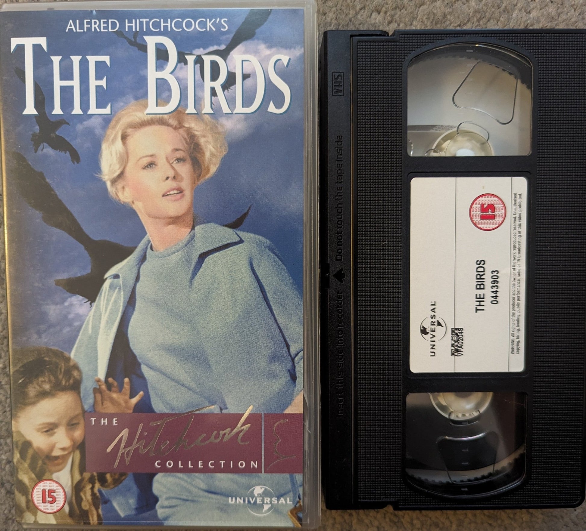 The Birds (1963) VHS Video - Flippin Retro Video Shop